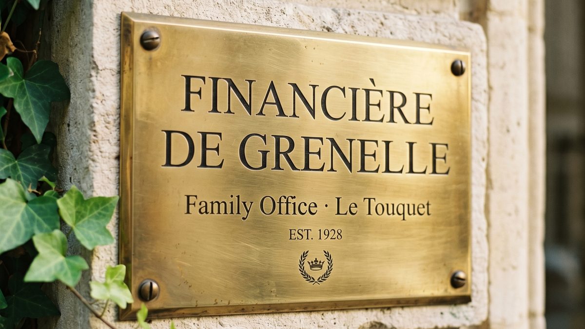 Vue de la digue et des villas anglo-normandes du Touquet-Paris-Plage, ancrage géographique du family office Financière de Grenelle