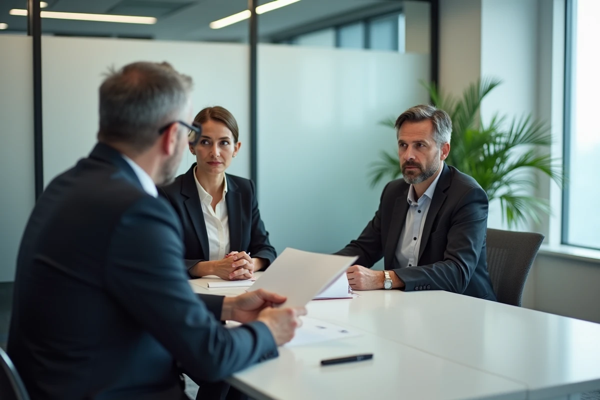 Couple en rendez-vous avec un conseiller assurance pour comprendre les changements de contrat Qlara en 2026